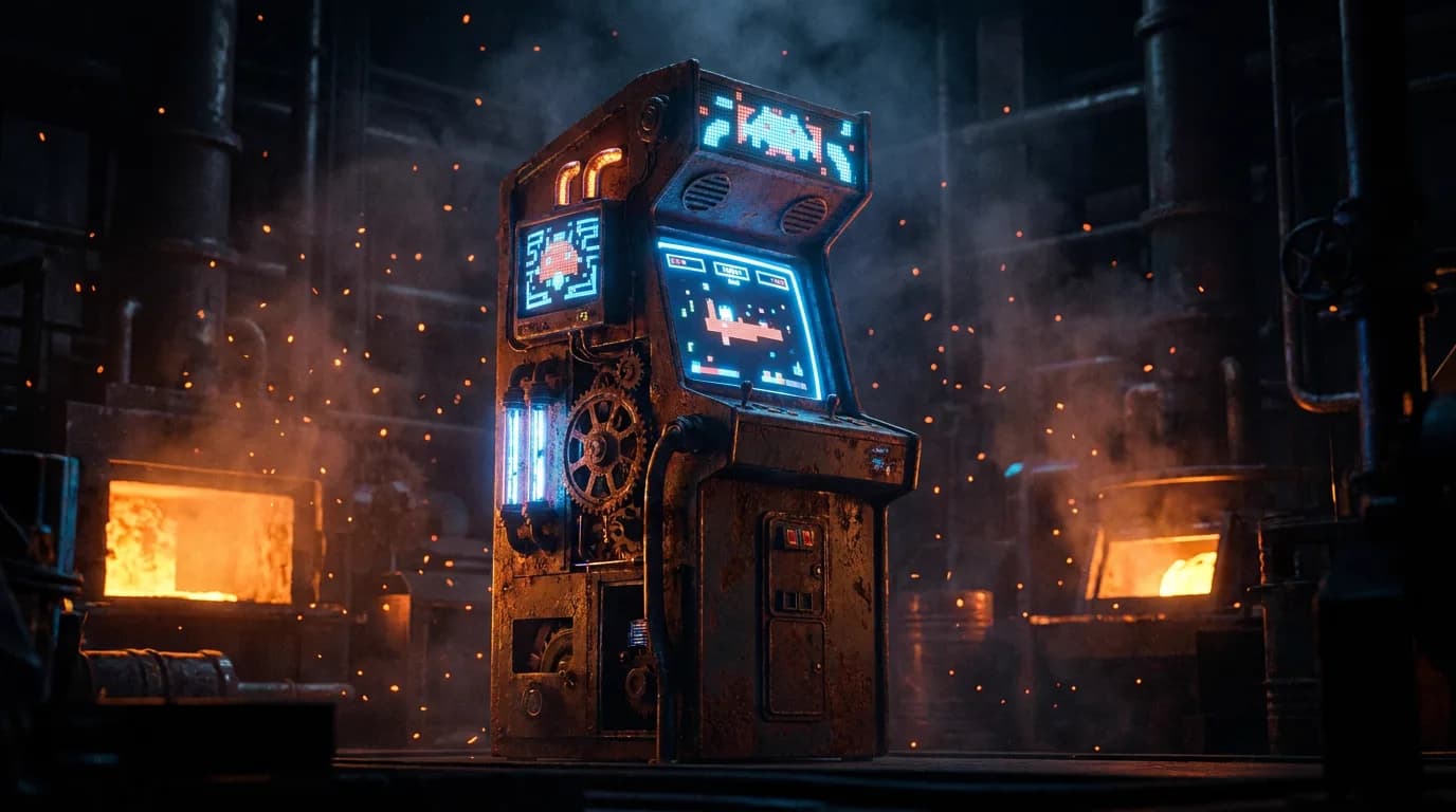 ForgeArcade — hero artwork